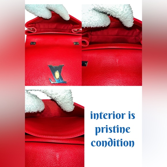 148 Preloved Louis Vuitton Rubis Tauruillon Lockme II BB ($$ Marked Down 2-9-25) - Picture 9 of 10